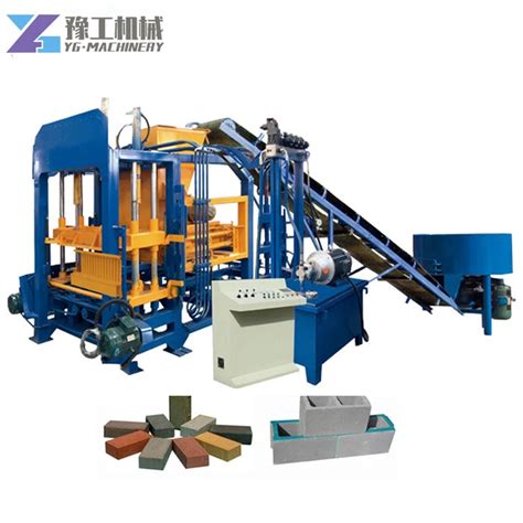 Yg High Quality Qt 4 15 Fully Automatic Hydraulic Press Hollow Brick