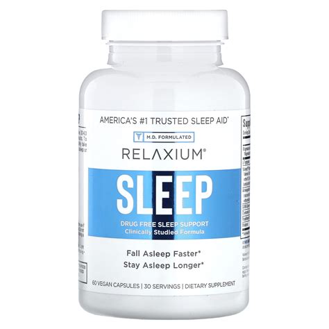 Relaxium Sleep 60 Vegan Capsules