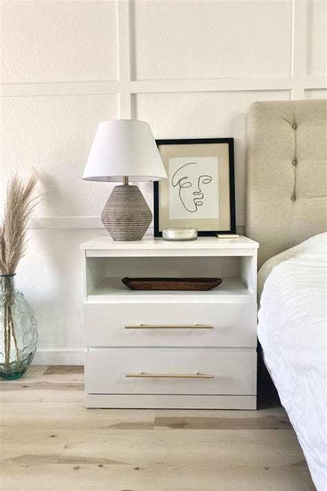 IKEA Nightstand Hack Bedroom Night Stands Ikea Malm Nightstand Home