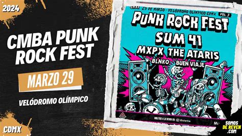 CMBA PUNK ROCK FEST EN VELÓDROMO OLÍMPICO 2024