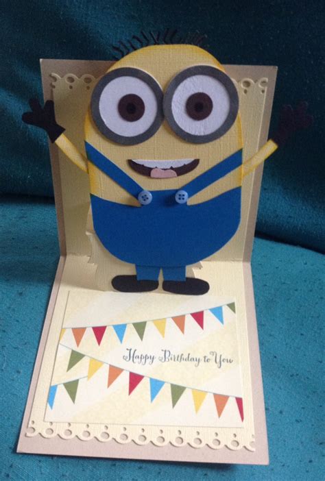 A STAMPING & CHIRPING Corner: Minion card :)