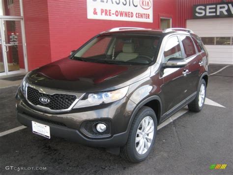 2011 Java Brown Kia Sorento EX 43254743 GTCarLot Car Color