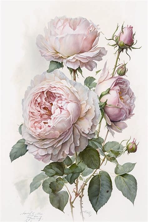 Pin By Sylvia Anita 1968 On ROSA Watercolor Flower Art Floral