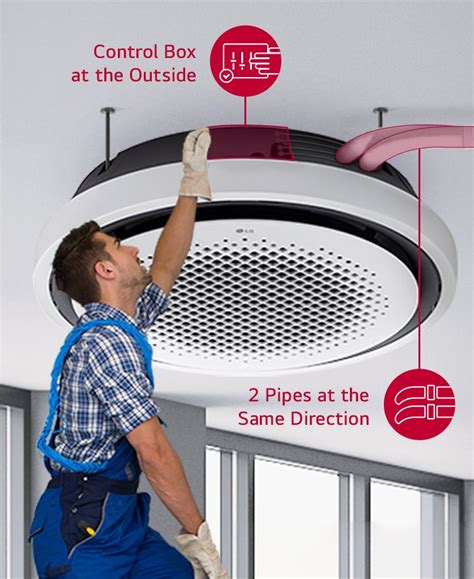 Round Cassette Single Split Hvac Business Lg Global