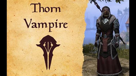 Eso Magicka Nightblade Rp Pve Build Thorn Legion Vampire Youtube