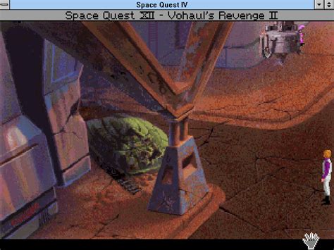 Screenshot Of Space Quest Iv Roger Wilco And The Time Rippers Windows 3x 1991 Mobygames