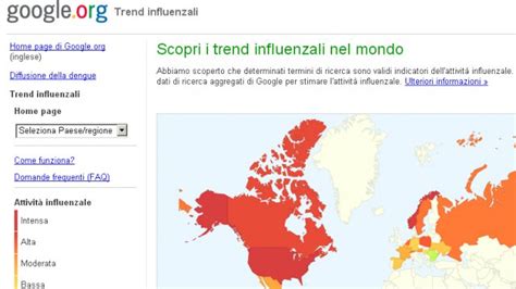 Google Monitora Il Virus Dell Influenza Fastweb