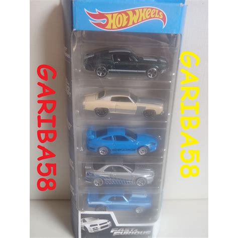 Hot Wheels Velozes E Furiosos Fast Furious 5 Pack 2020 5pack 5pk