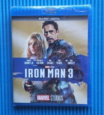 Iron Man Blu Ray Digital New Region A Widescreen Robert Downey