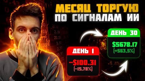 Я торговал на ФЬЮЧЕРСАХ месяц по сигналам ИИ Искуственного Интелекта