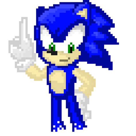 Sonic Pixel Art Characters