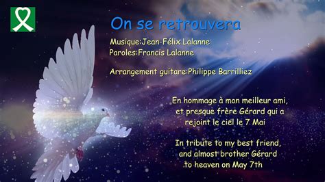 On Se Retrouvera Francis Lalanne Cover Guitare Philippe Barrilliez