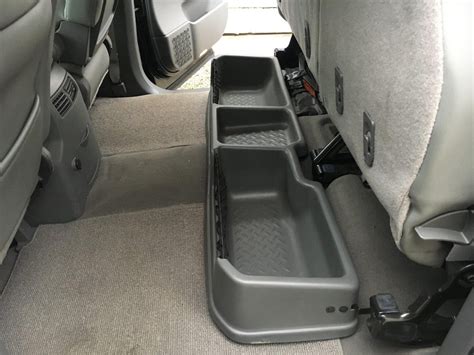 2007 Titan Sliding Bed Divider And Rear Under Seat Storage Bin Nissan Titan Forum