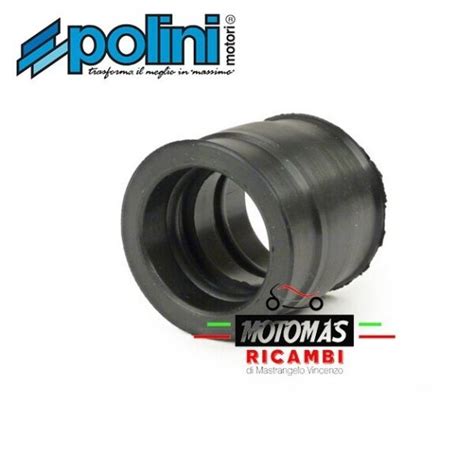 Manicotto Aspirazione Polini In Gomma Mm Per Carburatore