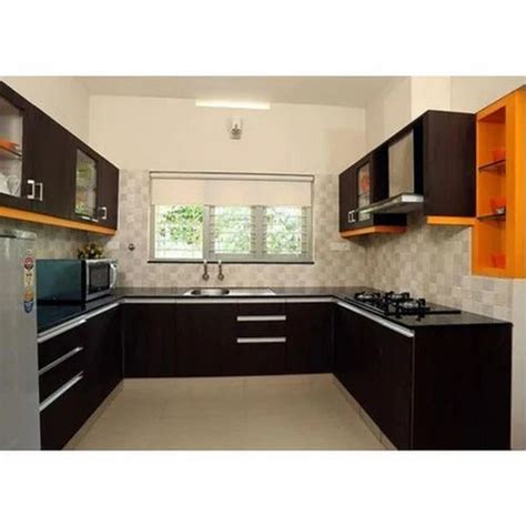 Modern U Shape Modular Kitchen Designing Service At Sq Ft In Jammu