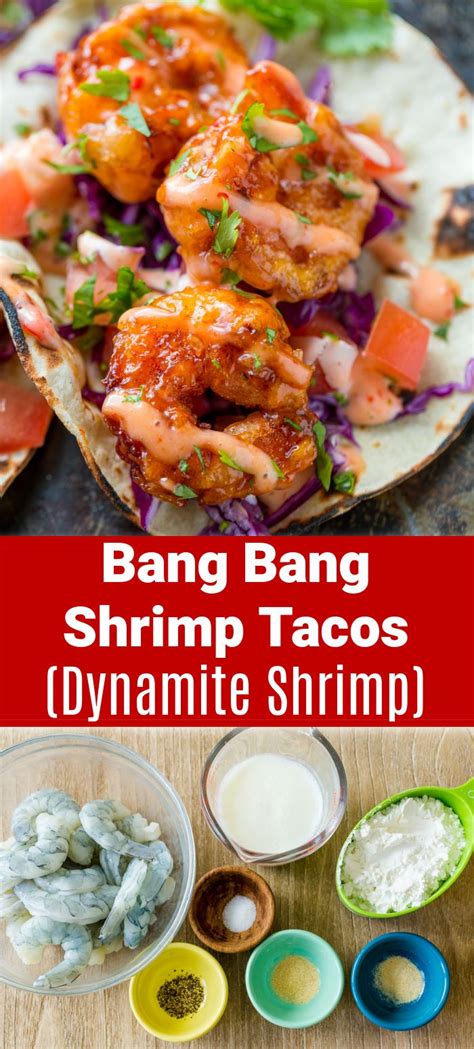 Bang Bang Shrimp Tacos Dynamite Shrimp In Mexican Food Recipes