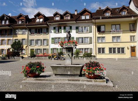 Old Town Bernese Oberland Interlaken Canton Bern Switzerland