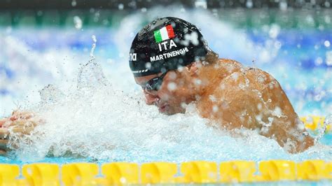 Mondiali Vasca Corta Martinenghi Si Veste Dargento Nei 100 Rana