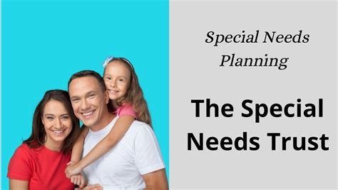 Special Needs Planning The Special Needs Trust Youtube