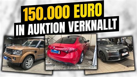 Autoauktion Eskaliert Komplett Dicke Kisten Auf Einen Streich Damit