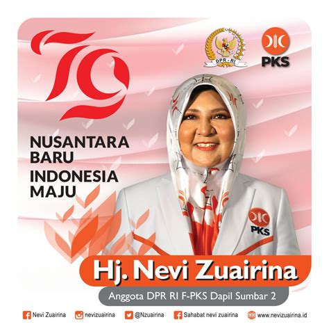 Hut Ri Ke Di Dapil Sumatera Barat Ii Semarak Bersama Hj Nevi