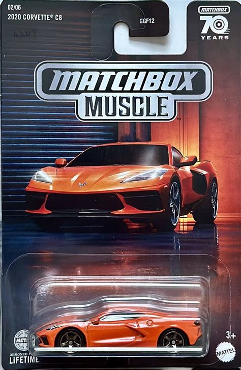 Mavin | NEW 2023 Matchbox Muscle Cars 70 Years New Complete Set of 6 Mustang Cuda Camaro