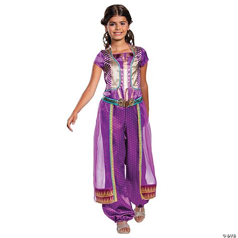 Girls Classic Aladdin™ Live Action Purple Jasmine Costume Halloween