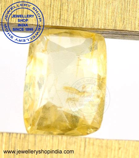 Natural Yellow Sapphire Stone Certified By Gia Igjtl Igi Ceylon