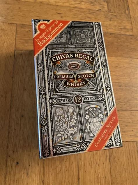 WHISKY CHIVAS REGAL 12 YEARS OLD PREMIUM SCOTCH 70 Cl BACKGAMMON EUR