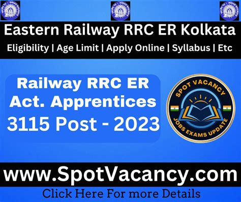 Eastern Railway Rrc Apprentices Apply Online For Post