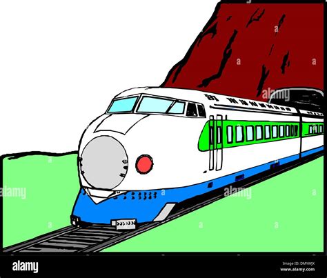 High-speed train Stock Vector Image & Art - Alamy