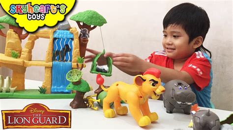 Lion Guard Defend The Pride Lands Playset Kion Beshte Simba Lion