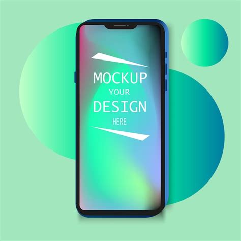 Premium Vector Premium Mobile Phone Screen Mock Up Template