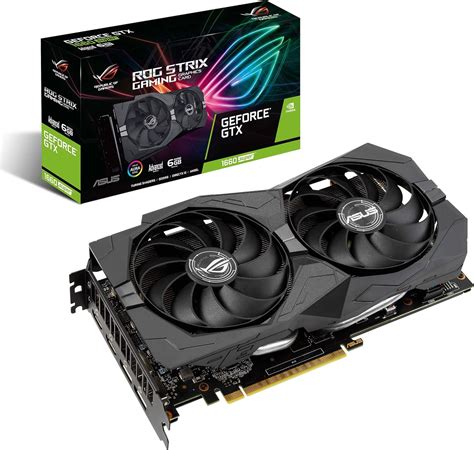 Asus Rog Strix Geforce Gtx 1660 Super™ Advanced 6gb Edition Gddr6 Hdmi 2 0 Dp 1 4