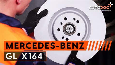 Changer Disques De Frein Avant Et Plaquettes De Frein Mercedes Benz Gl