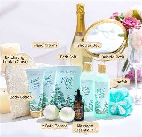 Body Earth Green Canyon Spa Gift Basket Pcs