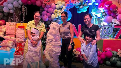 Judy Ann Santos Gladys Reyes Reunite At Lunas 7th Birthday Pep Ph