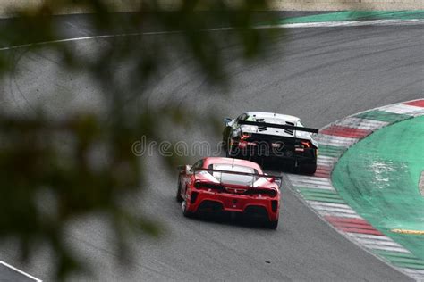 Mugello Circuit Italy October Ferrari Challenge Evo