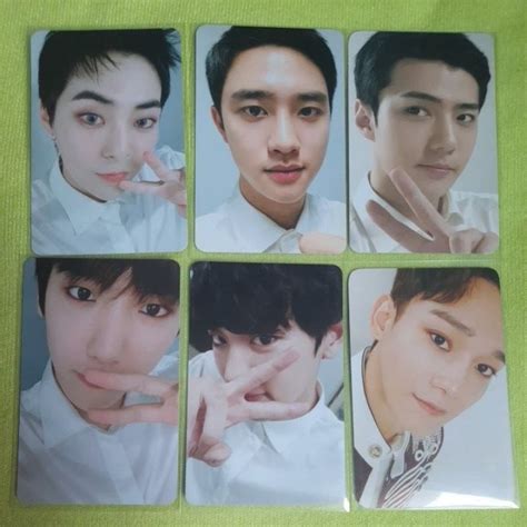 Jual EXO OFFICIAL PHOTOCARD PC ELYXION DOT DVD CD SEHUN CHANYEOL CHEN