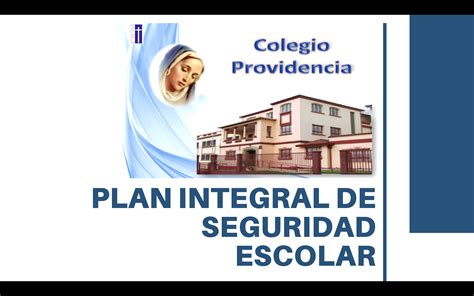 Descarga Aqu Plan Integral De Seguridad Escolar Colegio