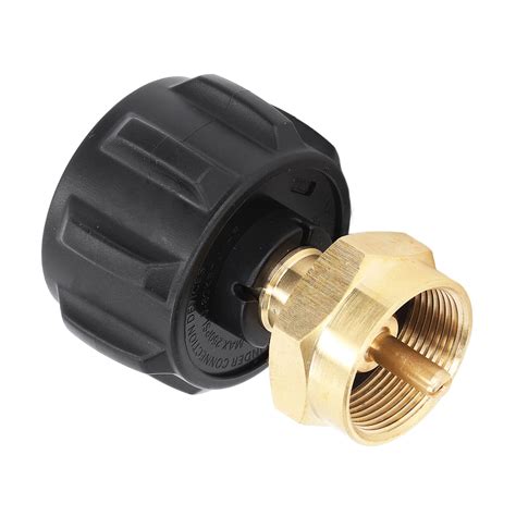 Refill Adapter QCC1 Regulator Valve Brass Tank Coupler For 1lb Propane