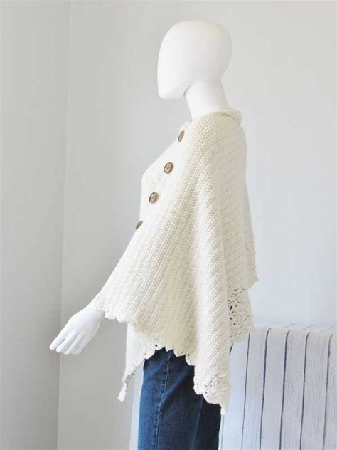 Free Crochet Poncho Pattern Beginner Level Crochet Dreamz