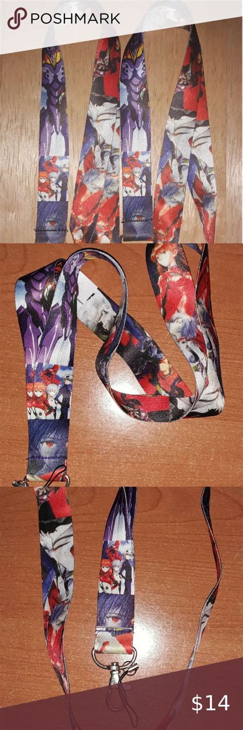 2 Japan Anime Neon Evangelion Genesis Lanyards