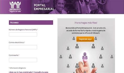 C Mo Ingresar Al Portal Empresarial Infonavit