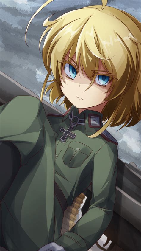 Anime Youjo Senki Tanya Degurechaff X Phone Hd Wallpaper