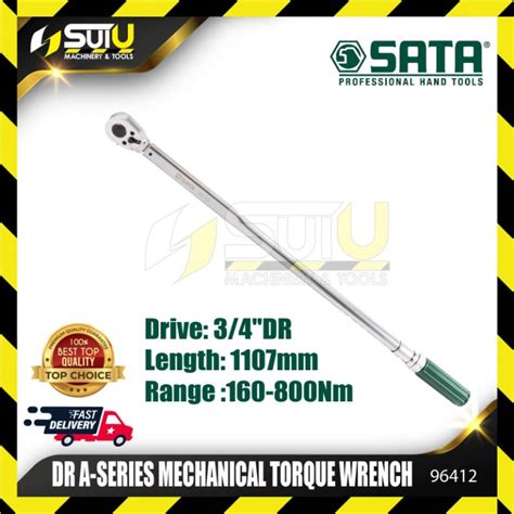 Sata Dr A Series Mechanical Torque Wrench Nm Auto