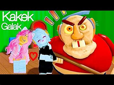 Aku Dan Adiku MELARIKAN DIRI Dikejar KAKEK JAHAT OBBY ROBLOX Mama