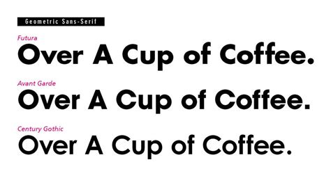 Futura Avant Garde Gothic Century Gothic Sans Serif, Coffee Cups ...