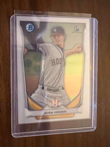 Bowman Prospects Hometown Bp Josh Hader Rc Ebay