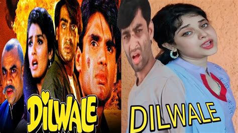 Dilwale 1994 Dilwale Movie Spoof Sunil Shetty Ajay Devgan